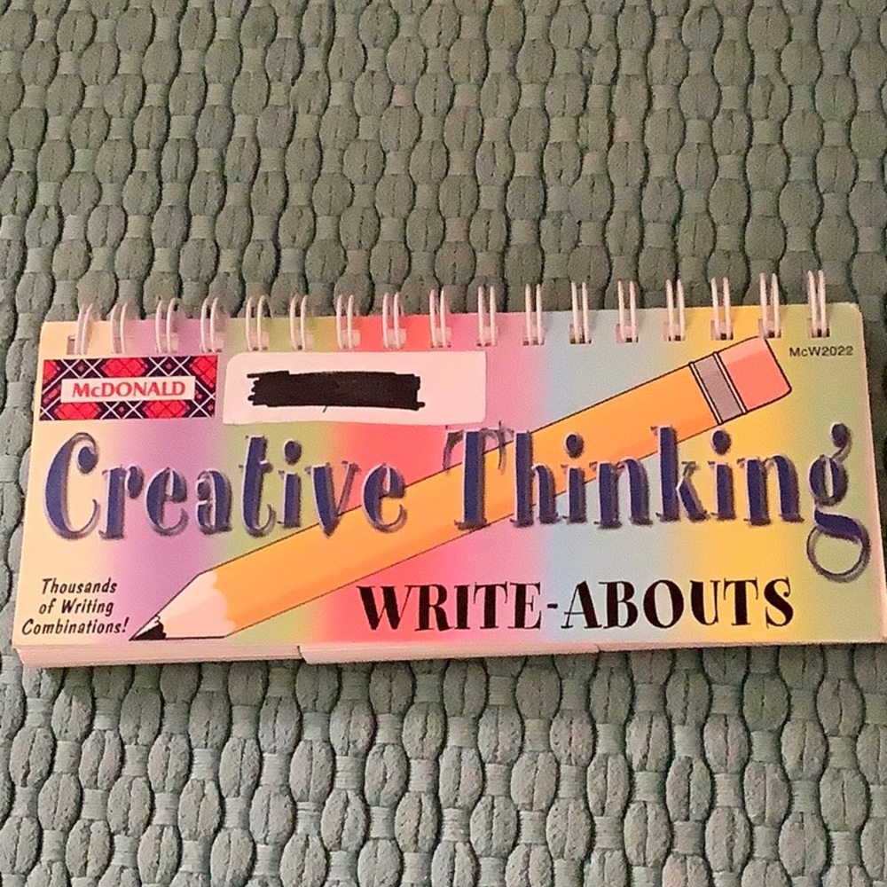 Creative Thinking Write Abouts